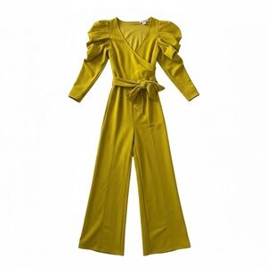 Elegant Olive Green Jumpsuit